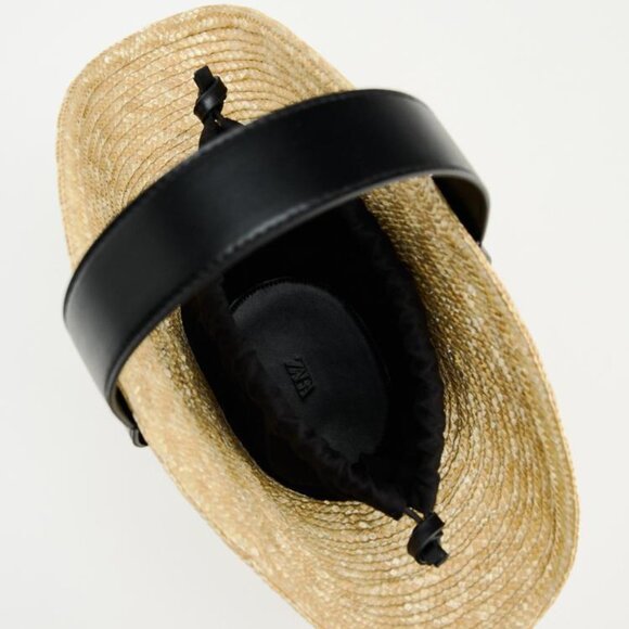 🦋 BLOGGERS FAVORITE 🦋 NWT ZARA RAFFIA BASKET BAG - Picture 8 of 15